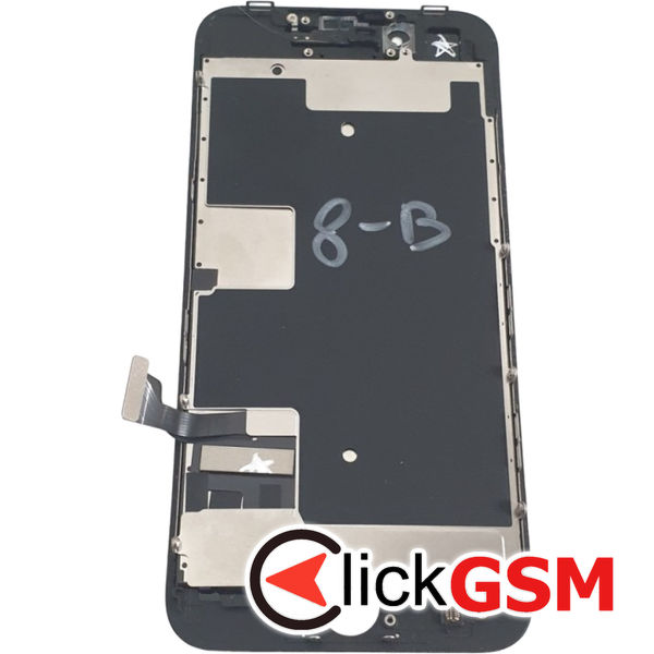 Piesa Piesa Display Cu Touchscreen Si Rama Negru Apple Iphone 8 1fyo