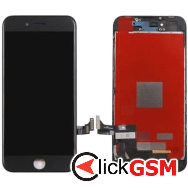 Piesa Display Cu Touchscreen Si Rama Negru Apple Iphone 8 99y