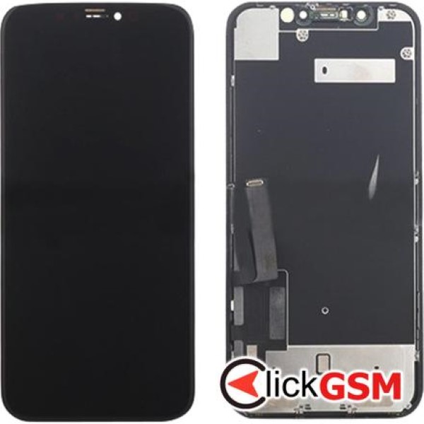 Piesa Display Cu Touchscreen Si Rama Negru Apple Iphone Xr 1l5