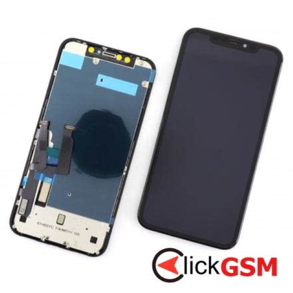 Piesa Display Cu Touchscreen Si Rama Negru Apple Iphone Xr 3apd