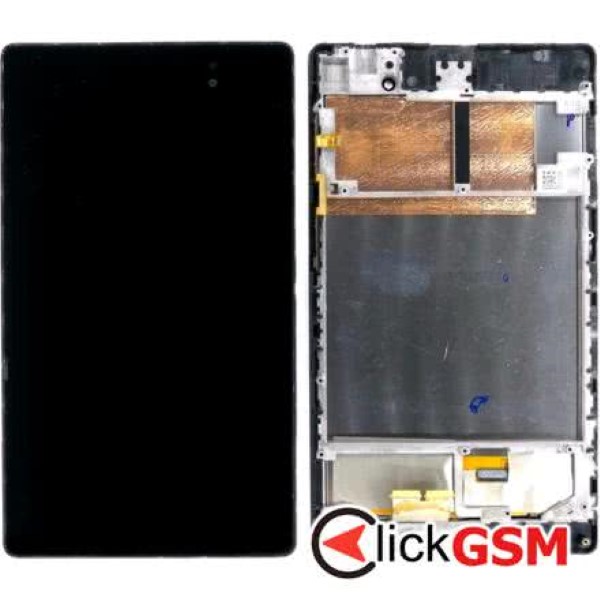 Piesa Display Cu Touchscreen Si Rama Negru Asus Memo Pad 7 1g7z