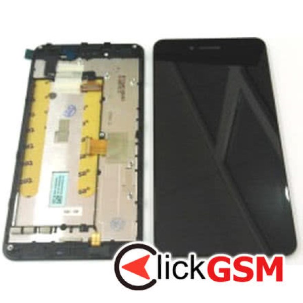 Piesa Display Cu Touchscreen Si Rama Negru Asus Padfone Infinity 35ng