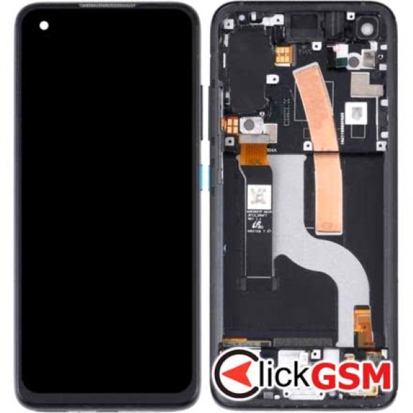 Piesa Display Cu Touchscreen Si Rama Negru Asus Zenfone 8 29jk