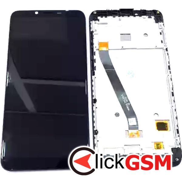 Piesa Display Cu Touchscreen Si Rama Negru Cubot X19 2o8d