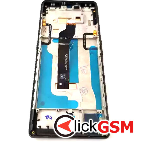 Piesa Piesa Display Cu Touchscreen Si Rama Negru Cubot X90 448l