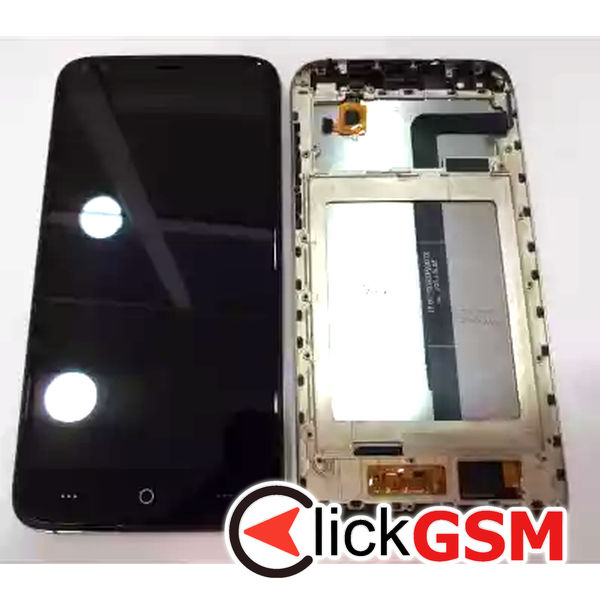 Piesa Display Cu Touchscreen Si Rama Negru Doogee X30 2hy7