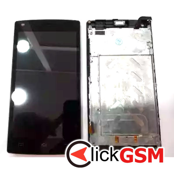 Piesa Display Cu Touchscreen Si Rama Negru Doogee X5 Max 2hxq