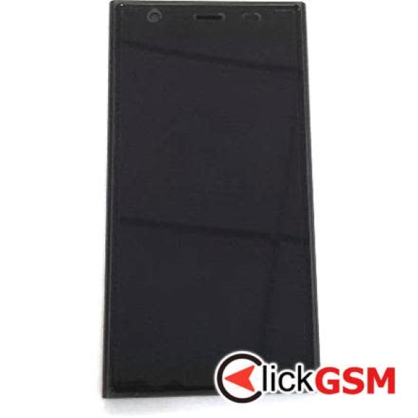 Piesa Display Cu Touchscreen Si Rama Negru Doogee Y300 2i6a