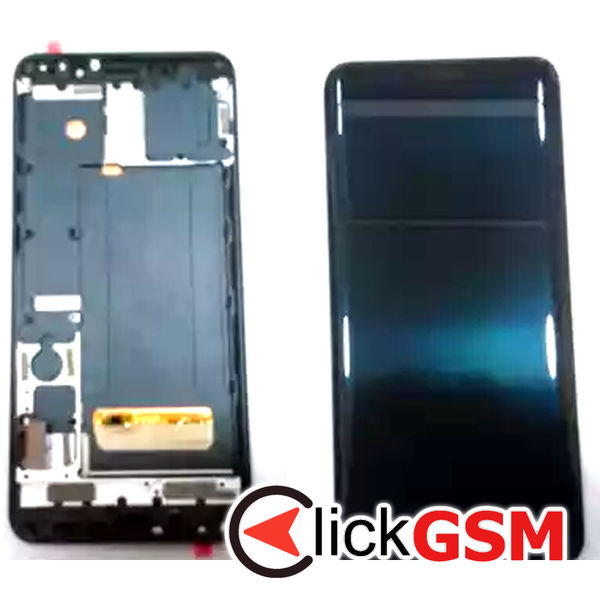 Piesa Display Cu Touchscreen Si Rama Negru Elephone U Pro 2irl