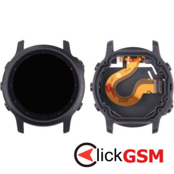 Piesa Piesa Display Cu Touchscreen Si Rama Negru Garmin Fenix 6s 30bj