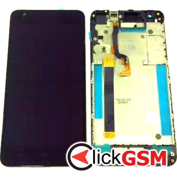 Piesa Piesa Display Cu Touchscreen Si Rama Negru Htc Desire 825 19h3