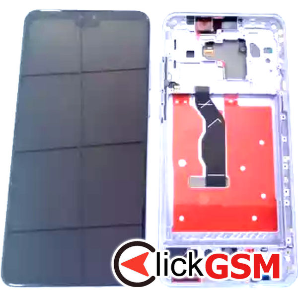 Piesa Display Cu Touchscreen Si Rama Negru Huawei Mate 30 1ddi