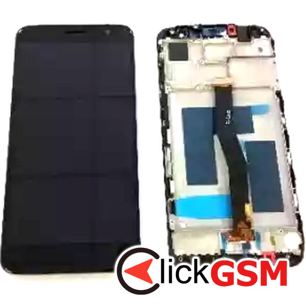 Piesa Piesa Display Cu Touchscreen Si Rama Negru Huawei Nova Plus Gsn