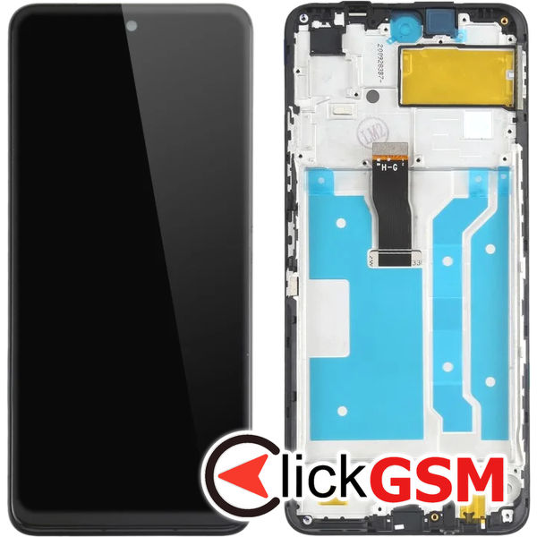 Piesa Display Cu Touchscreen Si Rama Negru Huawei P Smart 2032 4rvk