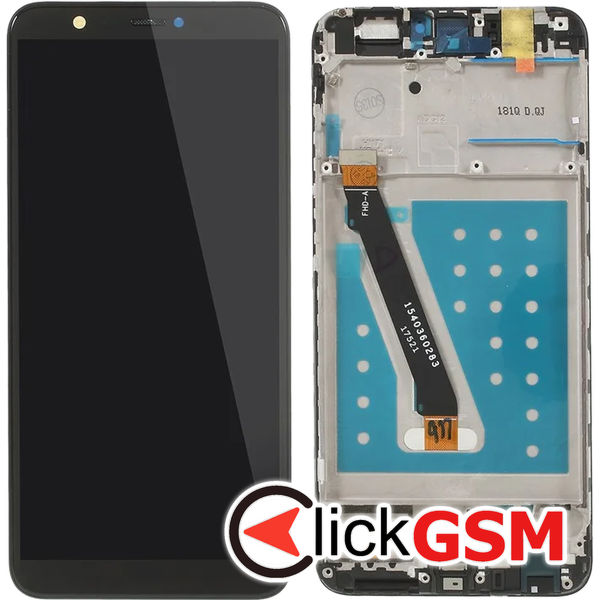 Piesa Display Cu Touchscreen Si Rama Negru Huawei P Smart 4rus