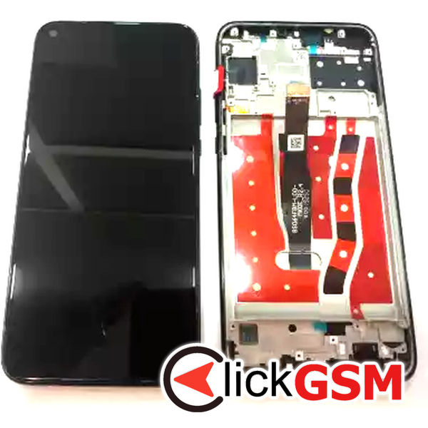 Piesa Piesa Display Cu Touchscreen Si Rama Negru Huawei P20 Lite 2019 H5w