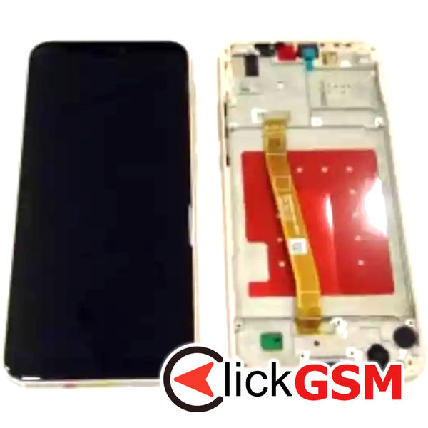 Piesa Display Cu Touchscreen Si Rama Negru Huawei P20 Lite Aee