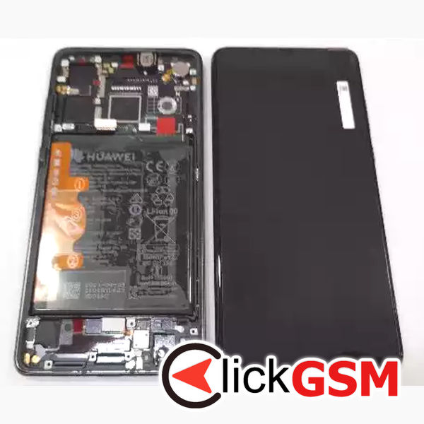 Piesa Display Cu Touchscreen Si Rama Negru Huawei P30 3ivp