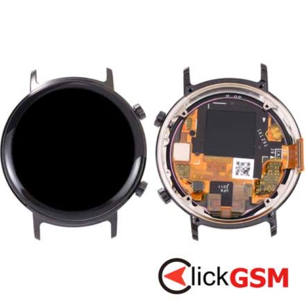 Piesa Display Cu Touchscreen Si Rama Negru Huawei Watch Gt2 42mm 23j6