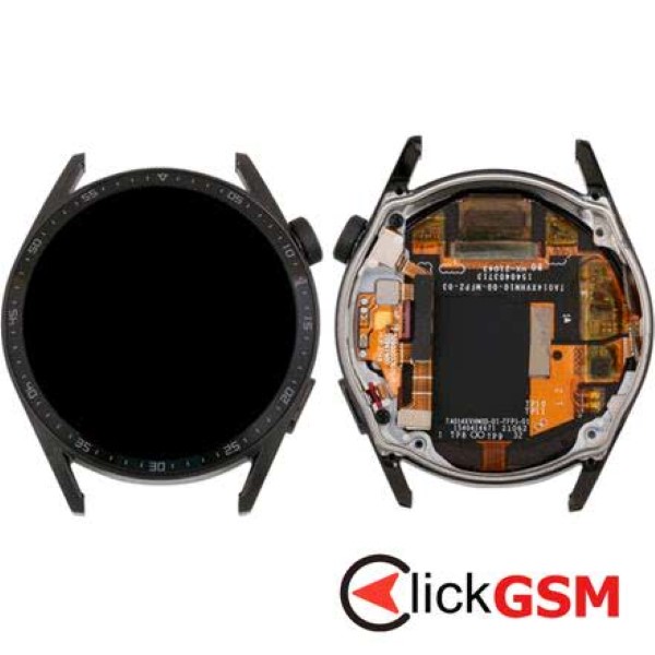 Piesa Display Cu Touchscreen Si Rama Negru Huawei Watch Gt3 42mm 23kr