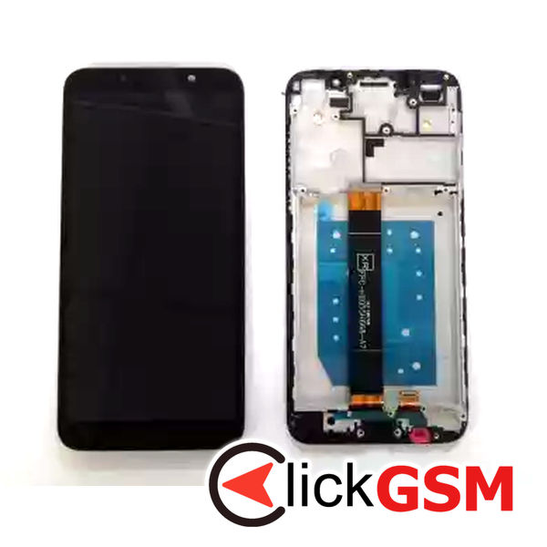 Piesa Piesa Display Cu Touchscreen Si Rama Negru Huawei Y5 2018 213