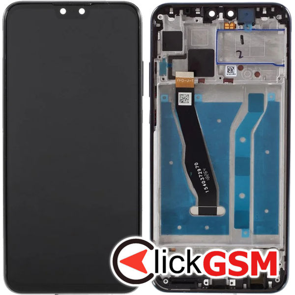 Piesa Piesa Display Cu Touchscreen Si Rama Negru Huawei Y9 2018 4sf2