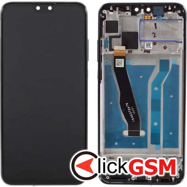 Piesa Piesa Display Cu Touchscreen Si Rama Negru Huawei Y9 2018 4sf5