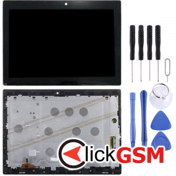 Piesa Display Cu Touchscreen Si Rama Negru Lenovo Miix 3 2418