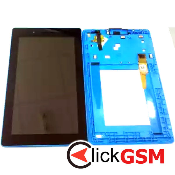 Piesa Display Cu Touchscreen Si Rama Negru Lenovo Tab 3 7 2kj6