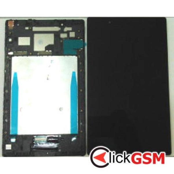 Piesa Display Cu Touchscreen Si Rama Negru Lenovo Tab 4 8 2kht