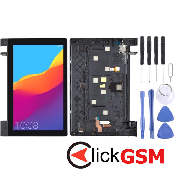 Piesa Piesa Display Cu Touchscreen Si Rama Negru Lenovo Tab3 8 240c