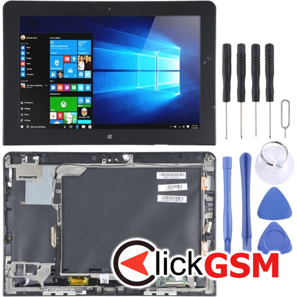 Piesa Piesa Display Cu Touchscreen Si Rama Negru Lenovo Thinkpad 240t