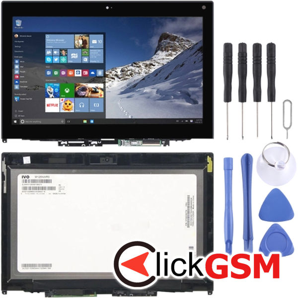 Piesa Display Cu Touchscreen Si Rama Negru Lenovo Thinkpad 246p