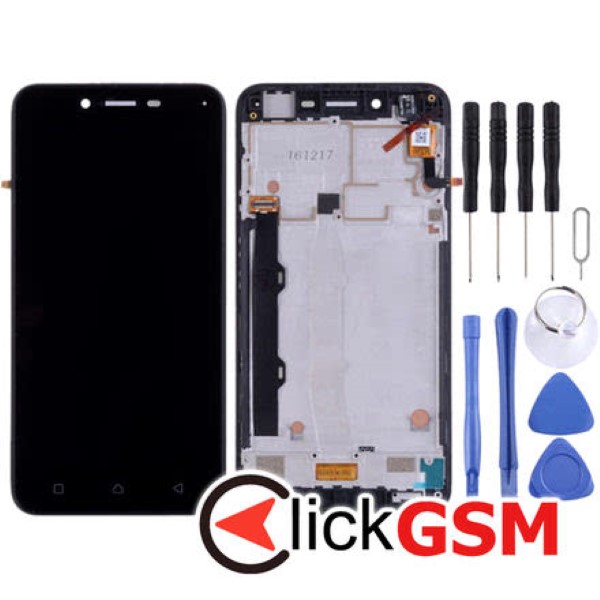 Piesa Display Cu Touchscreen Si Rama Negru Lenovo Vibe K5 Plus 240g