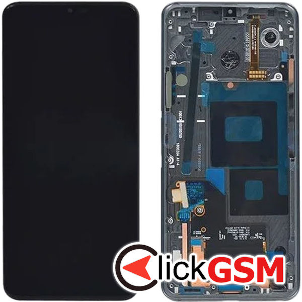 Piesa Display Cu Touchscreen Si Rama Negru Lg G7 Thinq 4sta