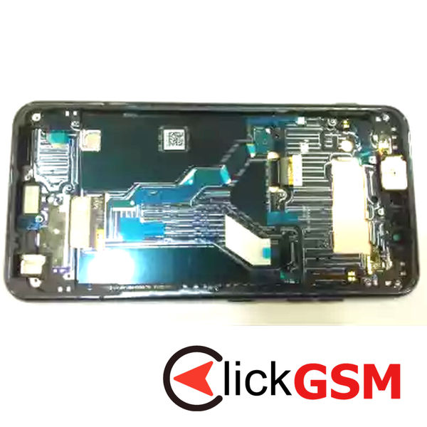 Piesa Display Cu Touchscreen Si Rama Negru Lg G8s Thinq 1gkq