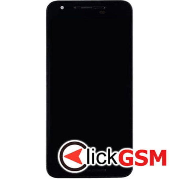 Piesa Display Cu Touchscreen Si Rama Negru Lg Google Nexus 5x 3cko