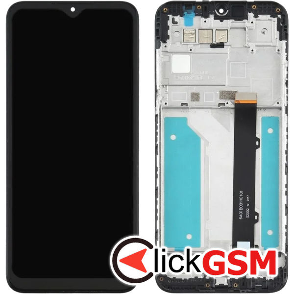 Piesa Display Cu Touchscreen Si Rama Negru Lg K41s 4sv5