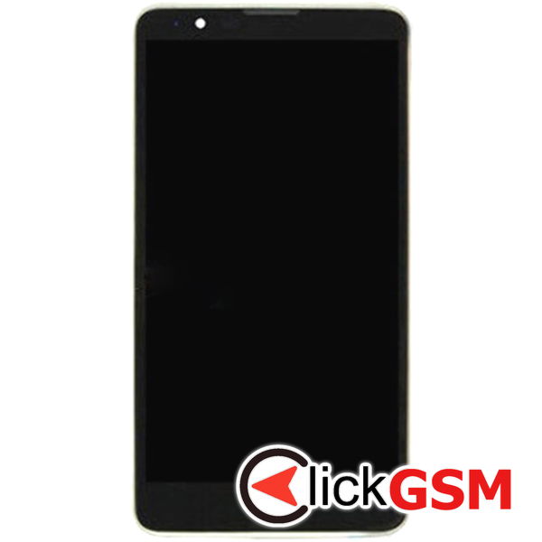 Piesa Display Cu Touchscreen Si Rama Negru Lg Stylus 2 2691