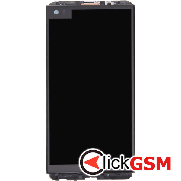 Piesa Display Cu Touchscreen Si Rama Negru Lg V20 268y