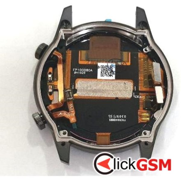 Piesa Display Cu Touchscreen Si Rama Negru Maro Huawei Watch Gt2 46mm 2j6j