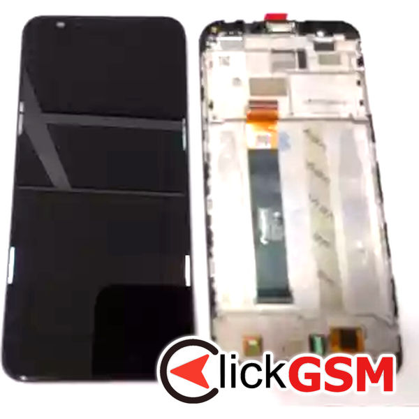 Piesa Display Cu Touchscreen Si Rama Negru Meizu M8c 2jem