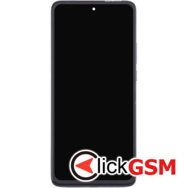 Piesa Display Cu Touchscreen Si Rama Negru Motorola Edge 2022 3g84