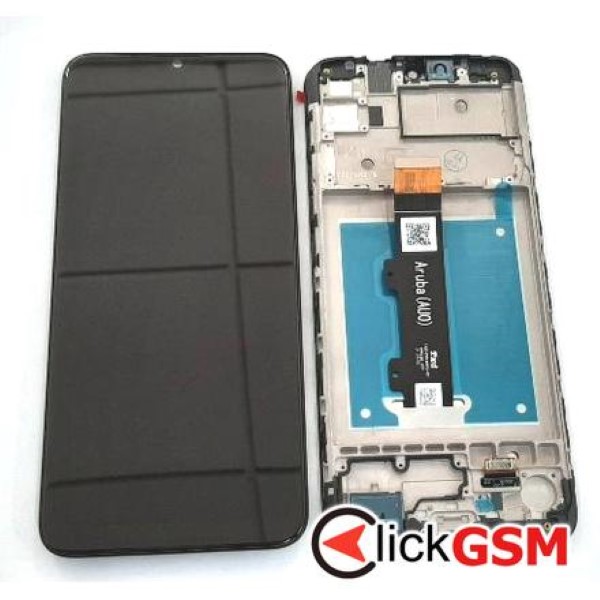 Piesa Display Cu Touchscreen Si Rama Negru Motorola Moto E20 31iy