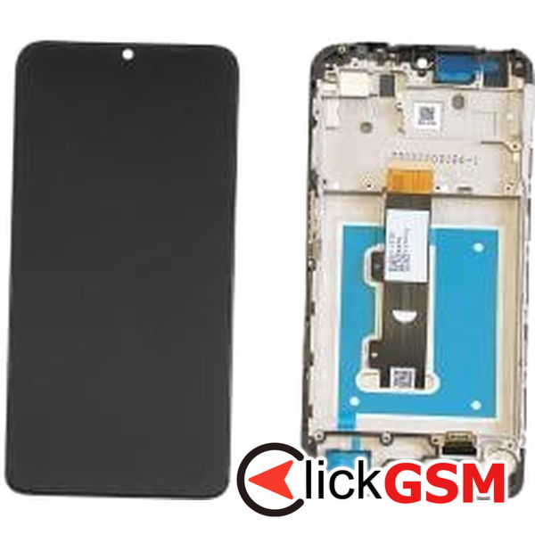 Piesa Piesa Display Cu Touchscreen Si Rama Negru Motorola Moto E22 2dg8