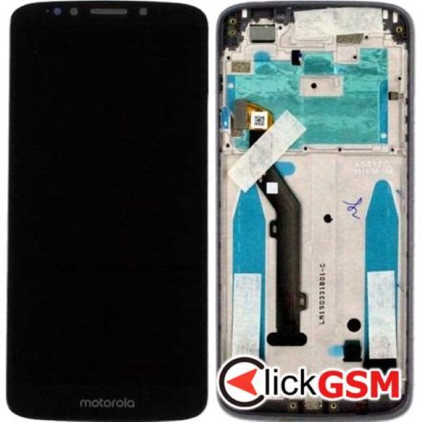 Piesa Piesa Display Cu Touchscreen Si Rama Negru Motorola Moto E5 1ijm