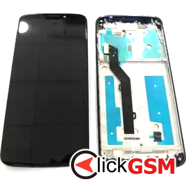 Piesa Display Cu Touchscreen Si Rama Negru Motorola Moto E5 31jb