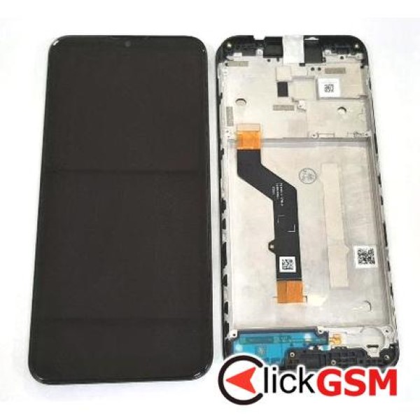 Piesa Display Cu Touchscreen Si Rama Negru Motorola Moto E7 Plus 31i3