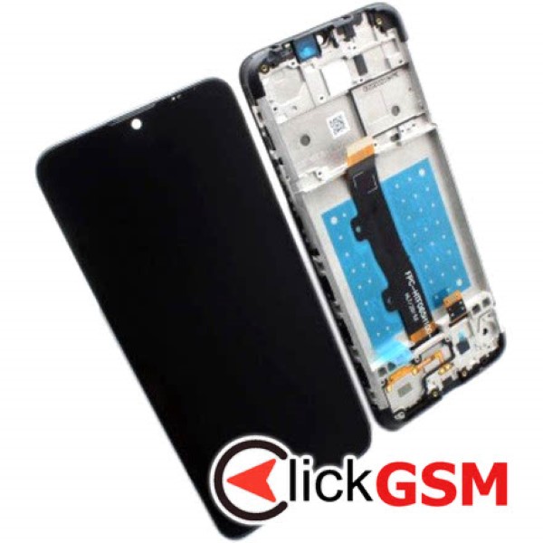 Piesa Piesa Display Cu Touchscreen Si Rama Negru Motorola Moto E7 Power 1iww