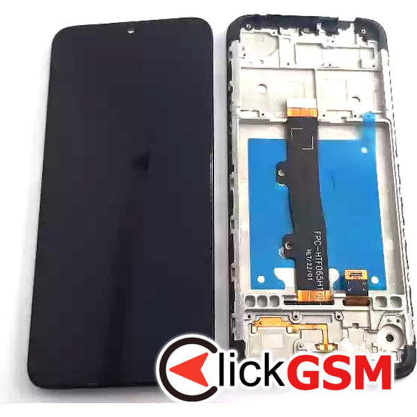 Piesa Display Cu Touchscreen Si Rama Negru Motorola Moto E7 Power 31xa